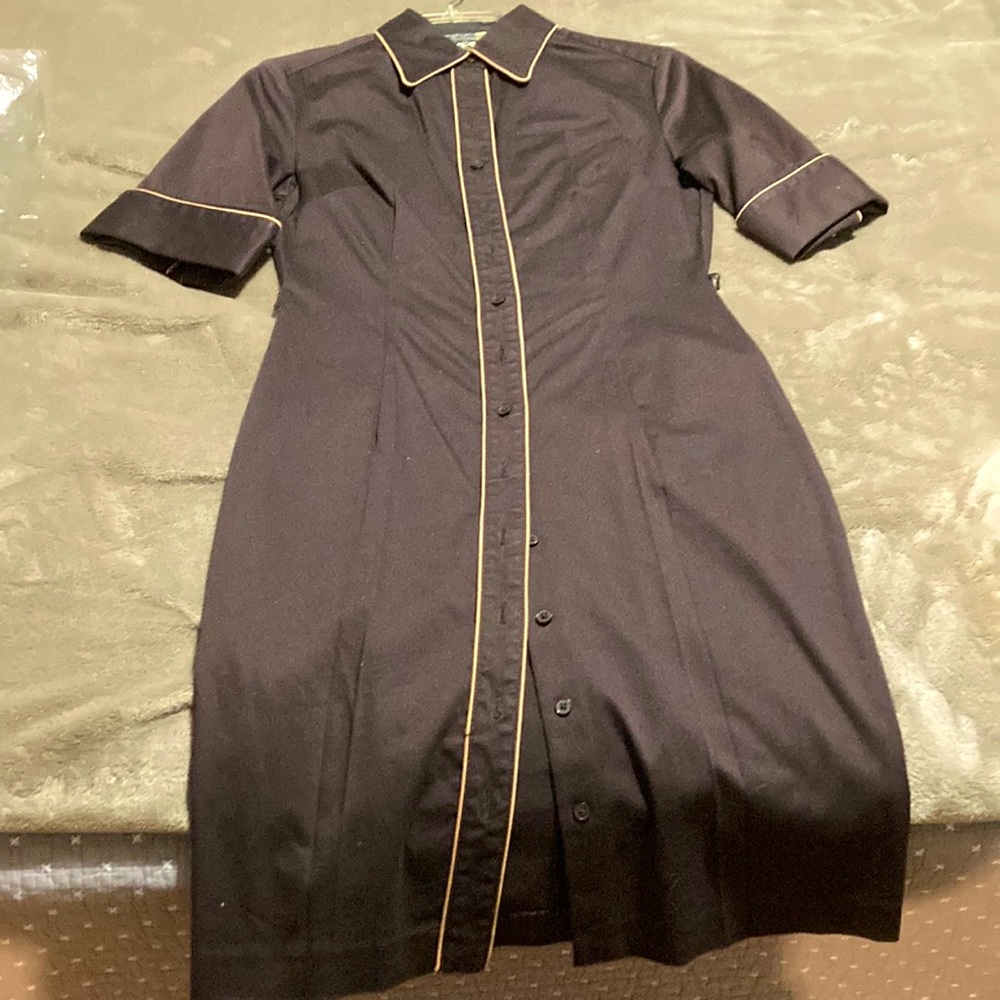 Cotton, spandex size 3/4 great for interview or office